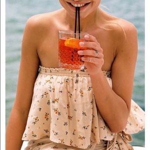 Nature Trail Floral Print Suns Out Top